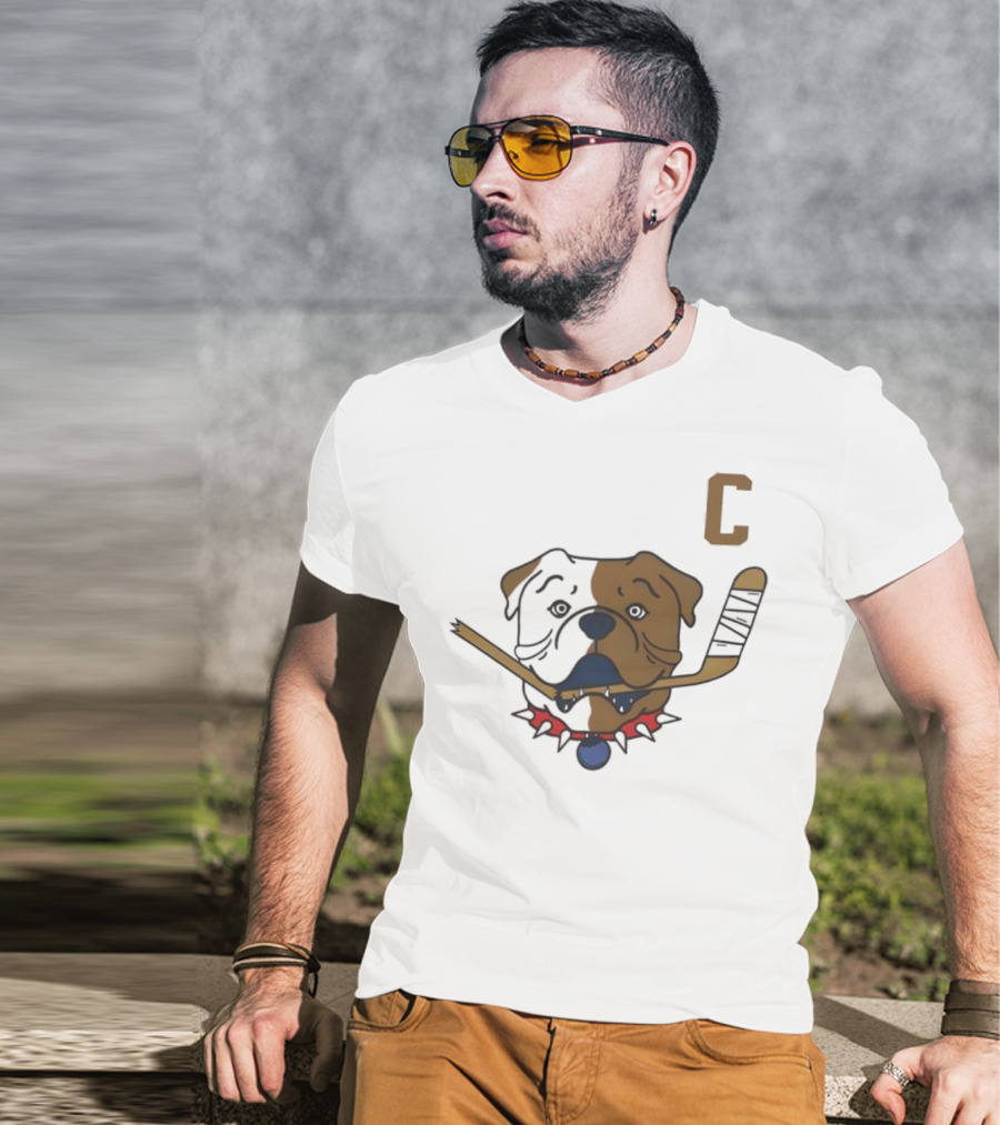 Shoresy Sudbury Blueberry Bulldogs Hockey Team Carolina Captain T-Shirt