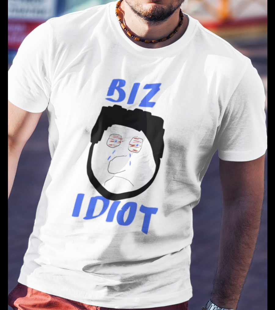 Biz Idiot Meme Renaissance Style Tears T-Shirt
