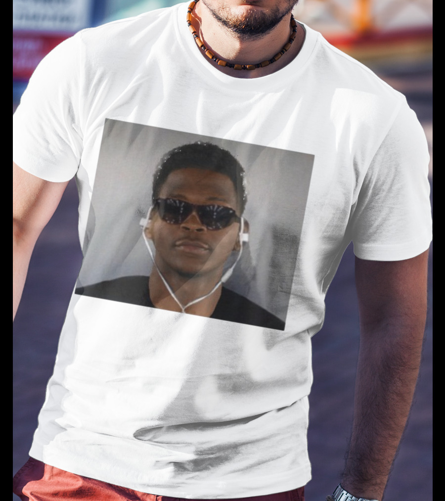 Anthony Edwards Basketball Star Classic Style Photo T-Shirt