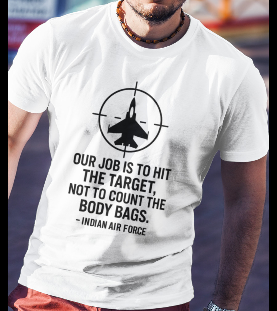 Our Job Is To Hit The Target Sniper The Punisher T-Shirt