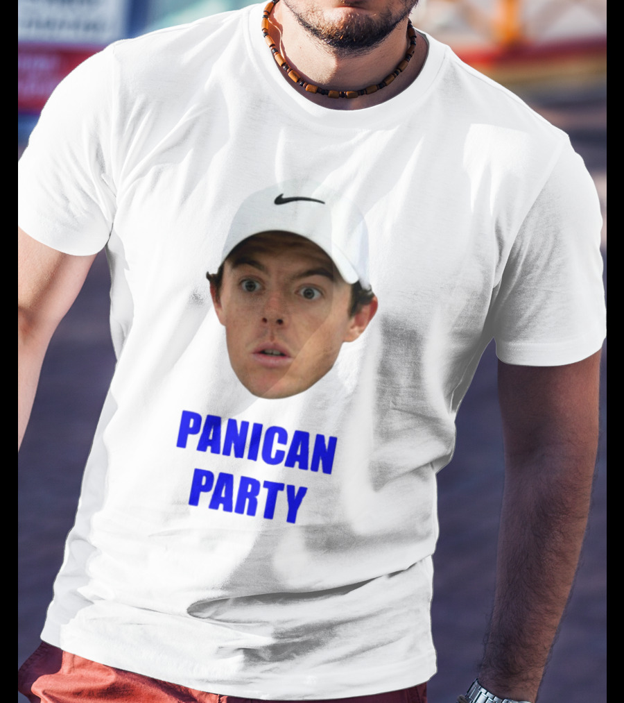Panican Party Funny Golf Cap Expression T-Shirt