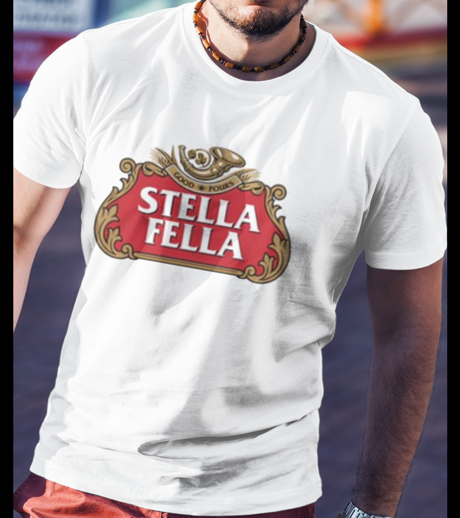Good Fellas Stella Fella Horn Emblem T-Shirt