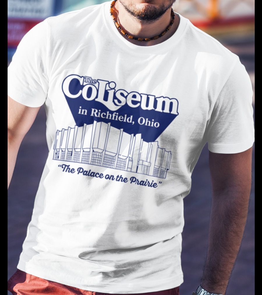 The Coliseum Richfield Ohio The Palace On The Prairie Architecture T-Shirt