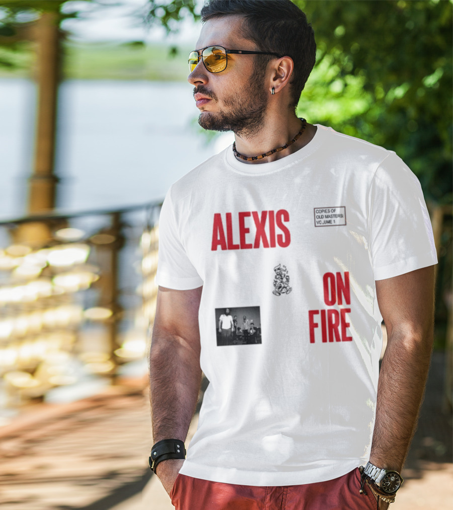 Alexisonfire Alexis On Fire Barbarian Band Photo T-Shirt