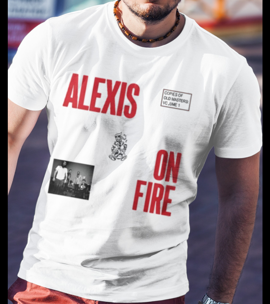 Alexisonfire Alexis On Fire Barbarian Band Photo T-Shirt