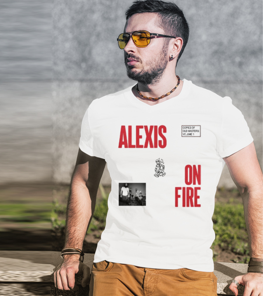 Alexisonfire Alexis On Fire Barbarian Band Photo T-Shirt