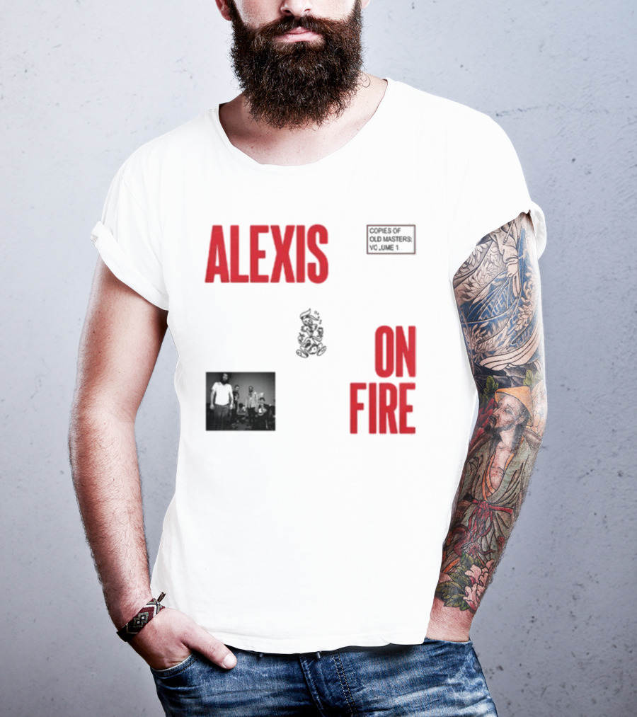 Alexisonfire Alexis On Fire Barbarian Band Photo T-Shirt
