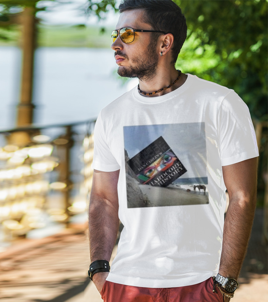 Dan Carlin Hardcore History Podcast Planet Of The Apes Beach Scene T-Shirt