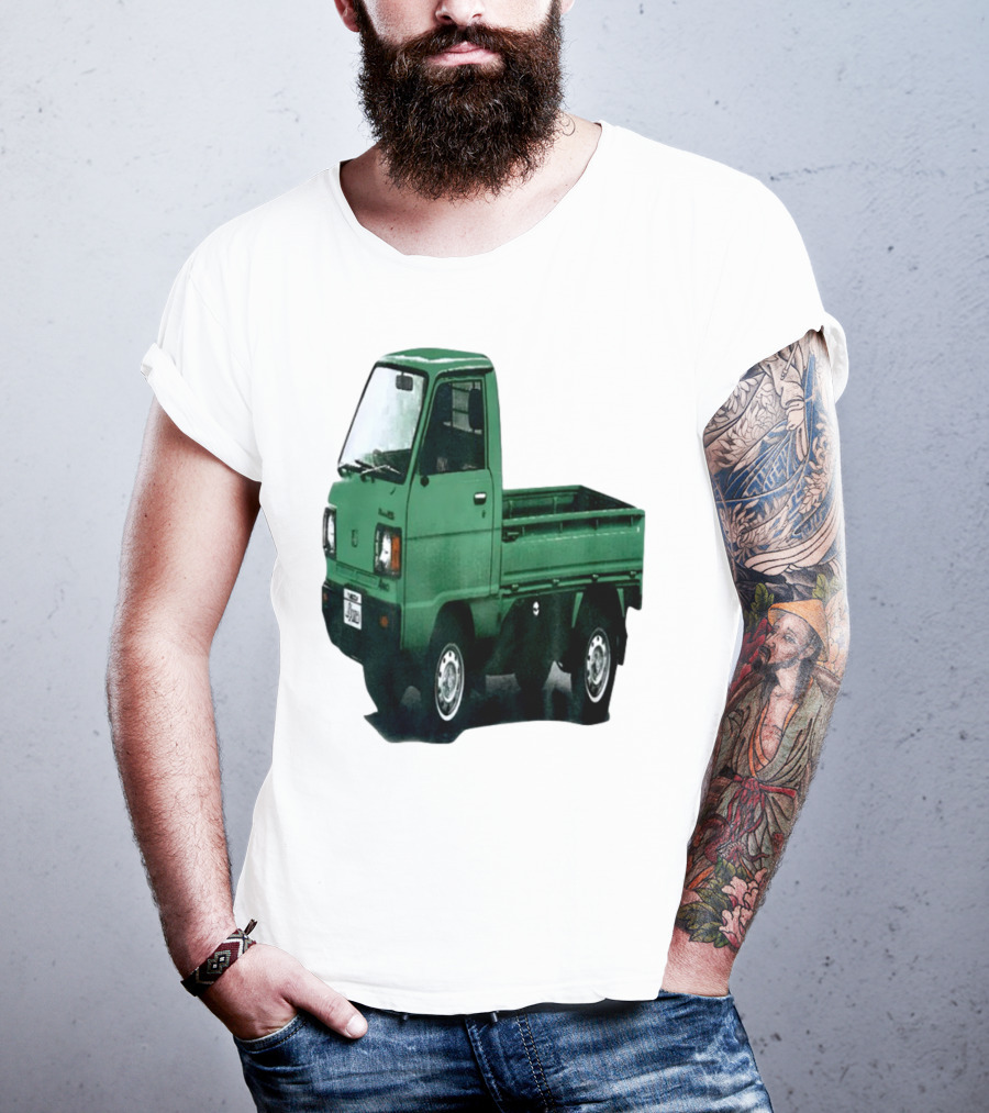 Henry Johnson Truck Green Retro Kei Mini Truck Classic Vintage Vehicle Japan T-Shirt