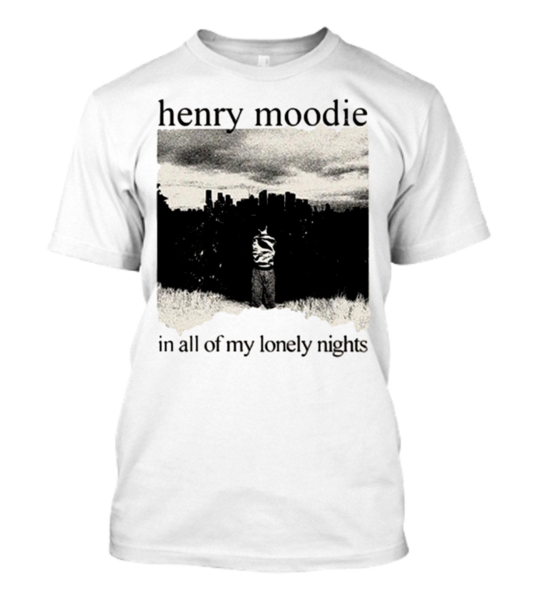 Henry Moodie In All Of My Lonely Nights Ghost Inside You Were There For Me T-Shirt