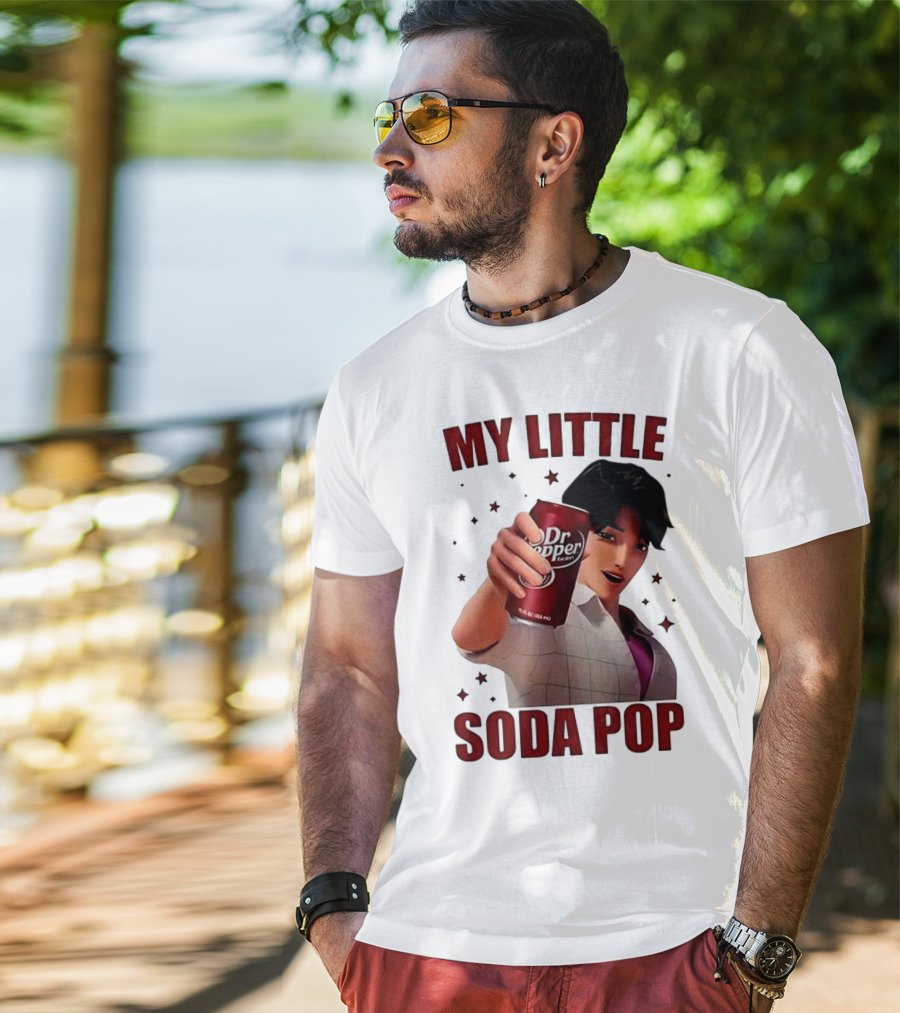 My Little Soda Pop Dr. Pepper Anime Character T-Shirt