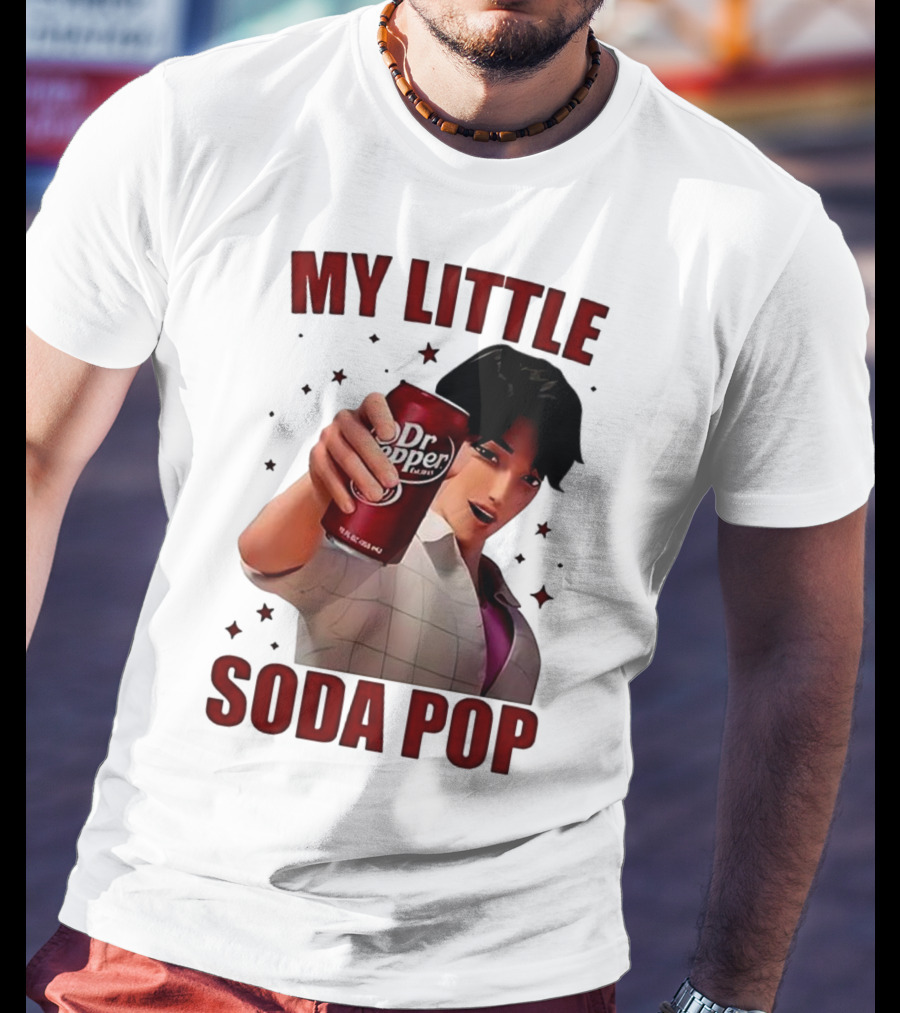 My Little Soda Pop Dr. Pepper Anime Character T-Shirt
