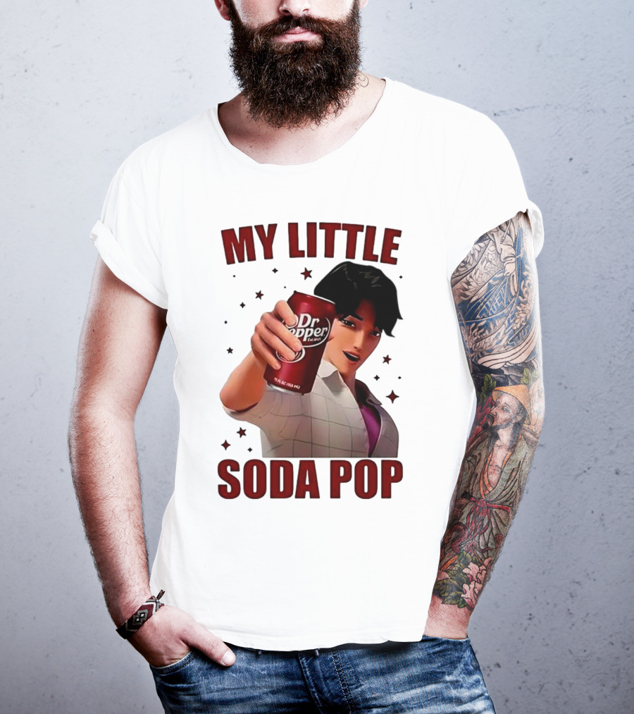 My Little Soda Pop Dr. Pepper Anime Character T-Shirt
