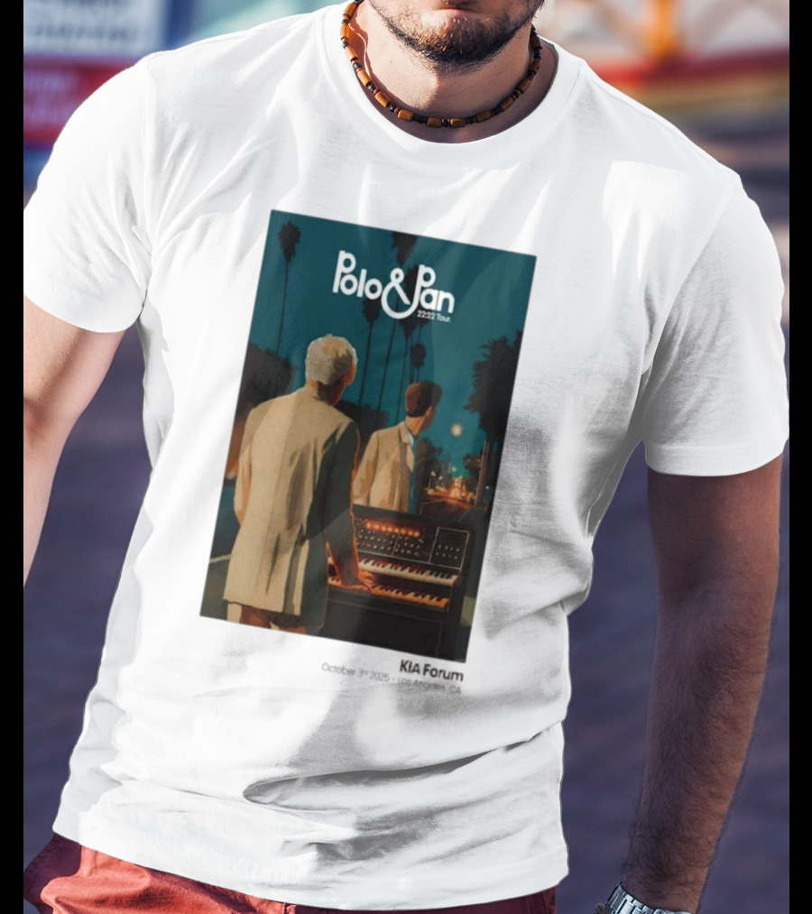 Polo & Pan 2222 Tour October 3 2025 Inglewood CA Event T-Shirt