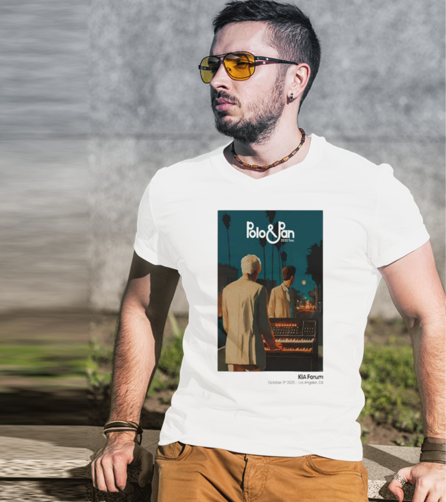 Polo & Pan 2222 Tour October 3 2025 Inglewood CA Event T-Shirt