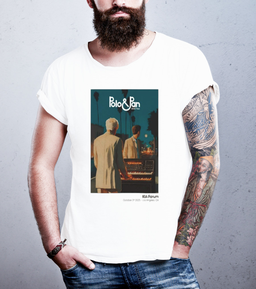 Polo & Pan 2222 Tour October 3 2025 Inglewood CA Event T-Shirt