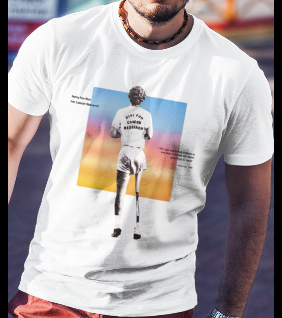 Ryan Reynolds Finish It 2025 Give For Cancer Research Terry Fox Run T-Shirt