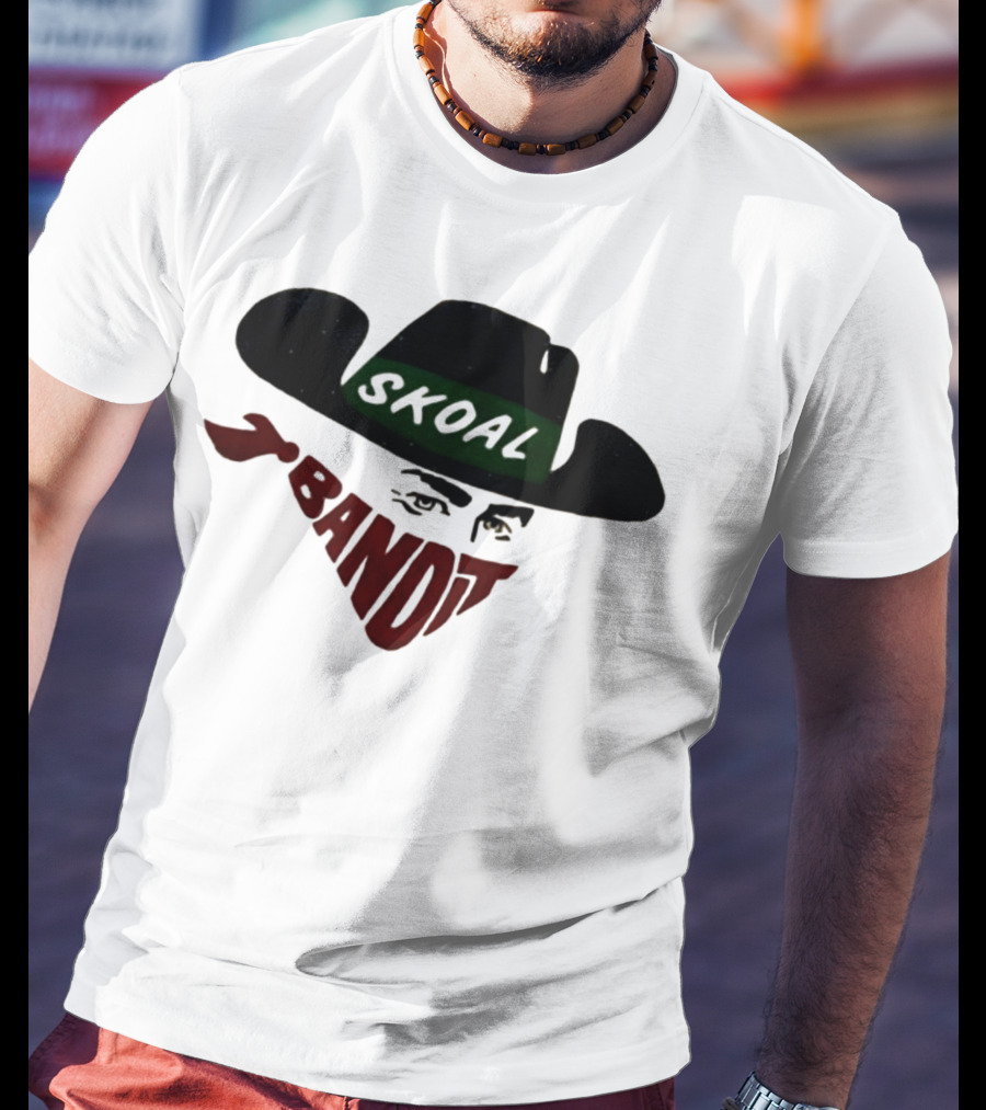 Skoal Bandit Cowboy Hat Vintage Ringer T-Shirt