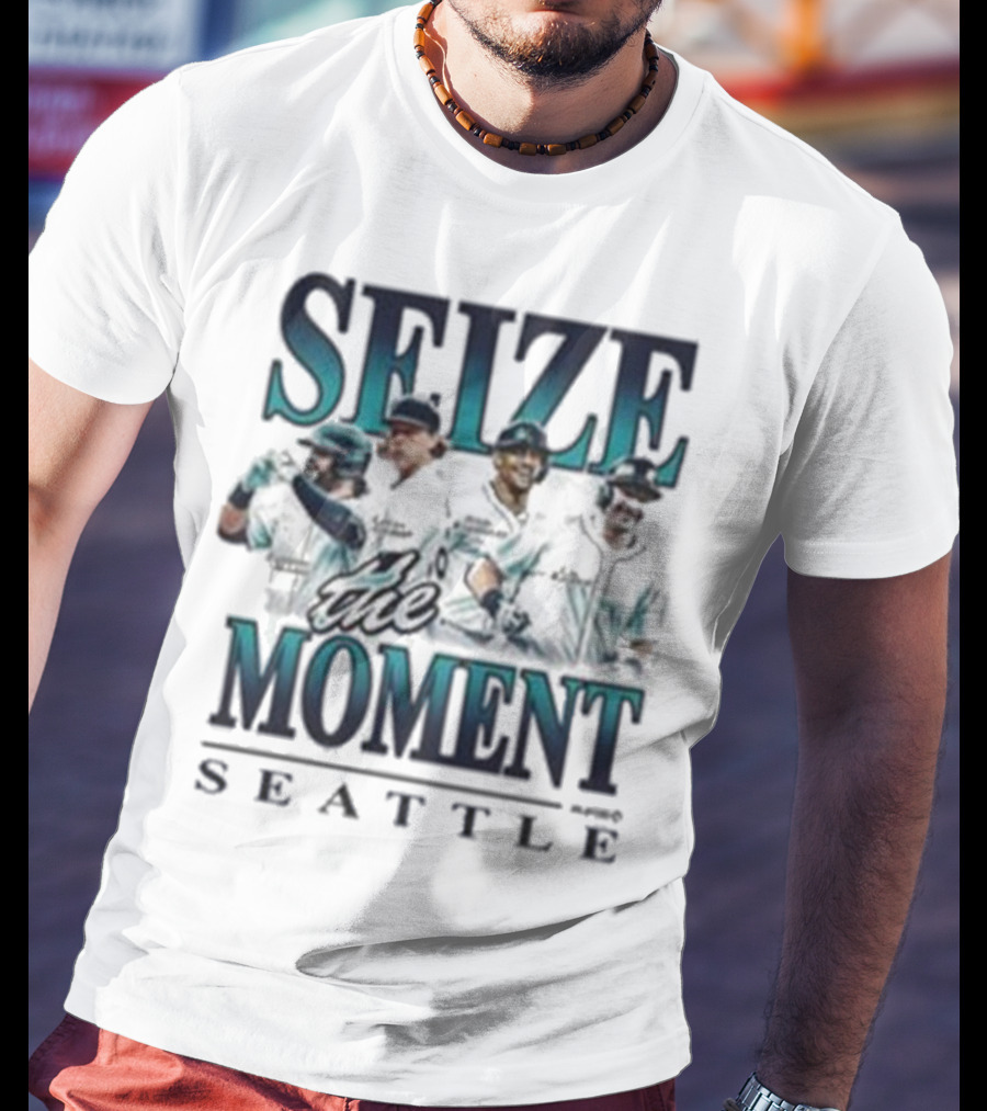 Seize The Moment Seattle Mariners Players T-Shirt