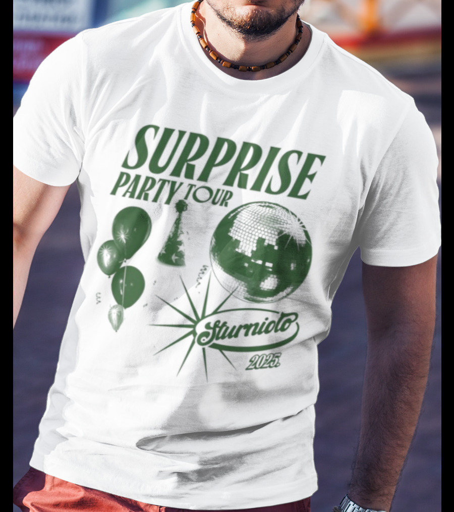 Surprise Party Tour Sturniolo Vibes Balloons And Disco Theme T-Shirt