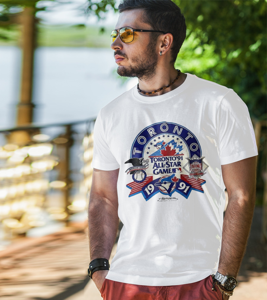 Toronto 1991 All-Star Game American National League Blue Jays T-Shirt