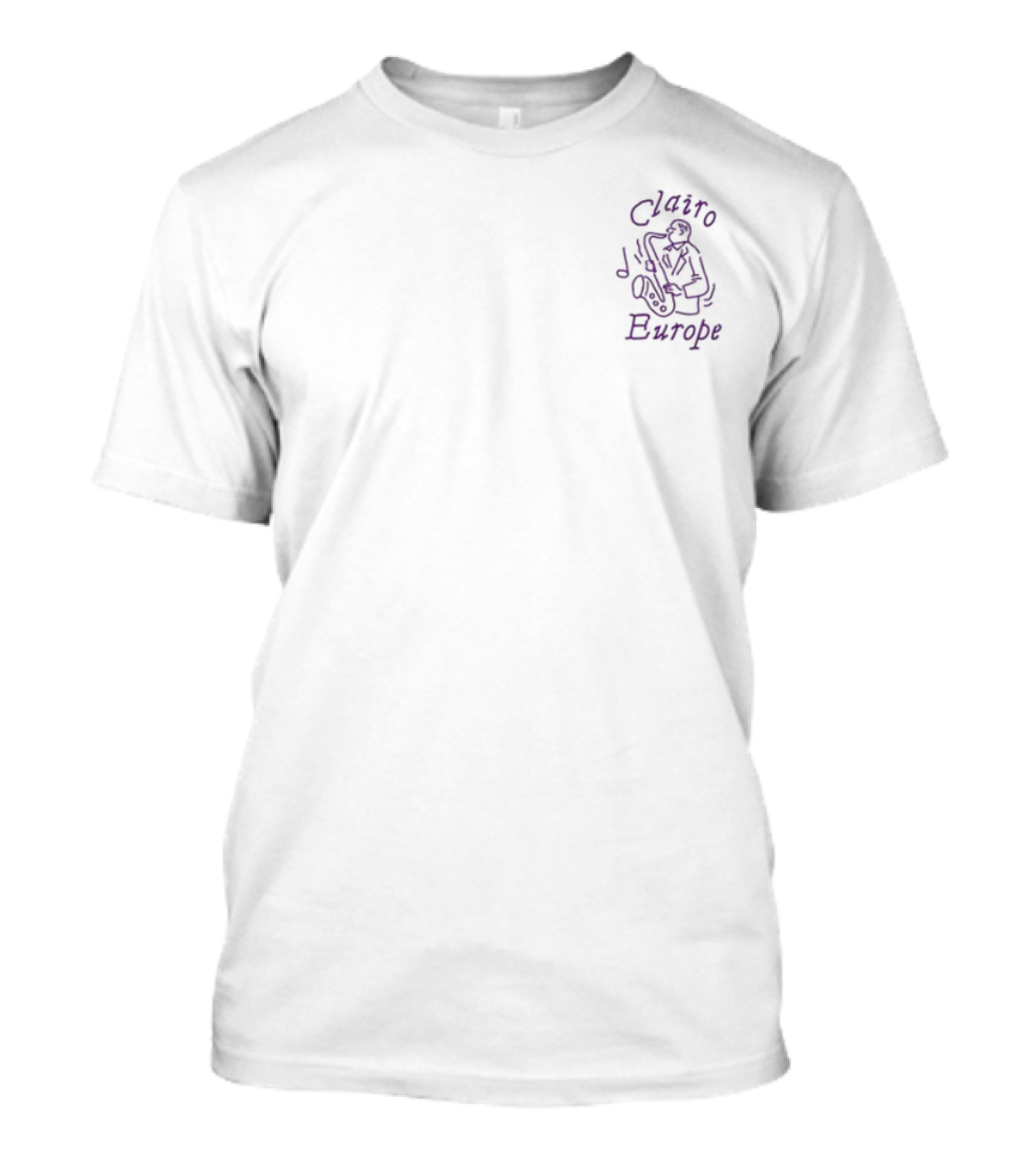 Clairo Europe Tour Drawing Purple T-Shirt