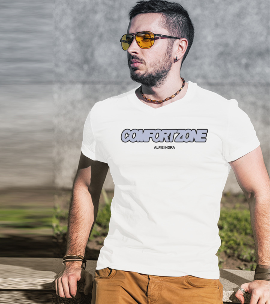 COMFORT ZONE Alfie Indra Music Merchandise T-Shirt