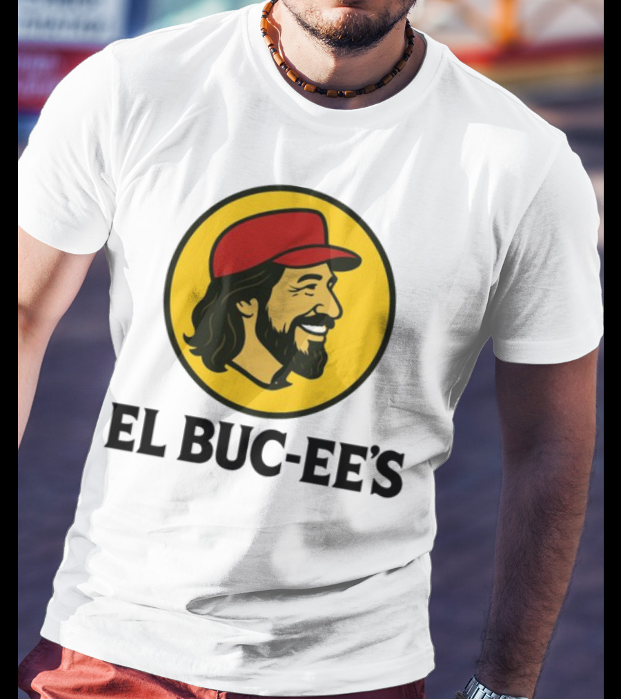 El Buc-EE's Jesus Iconic Parody T-Shirt