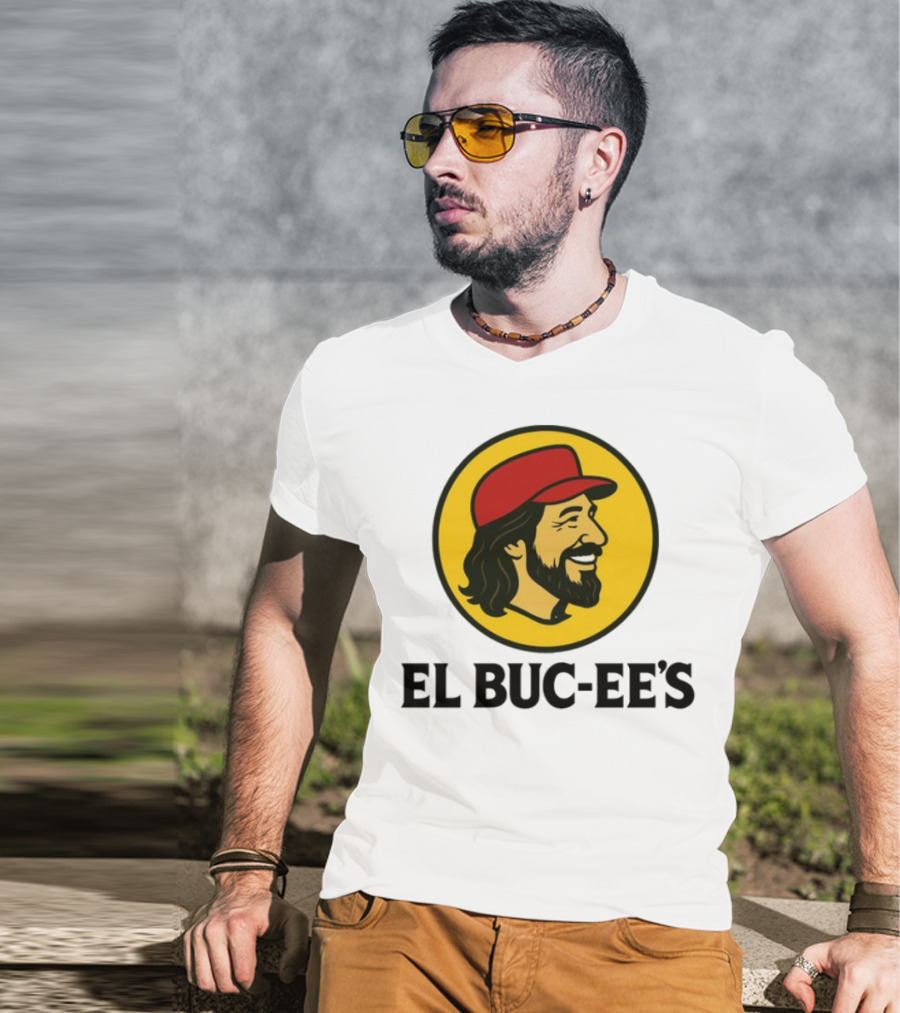 El Buc-EE's Jesus Iconic Parody T-Shirt