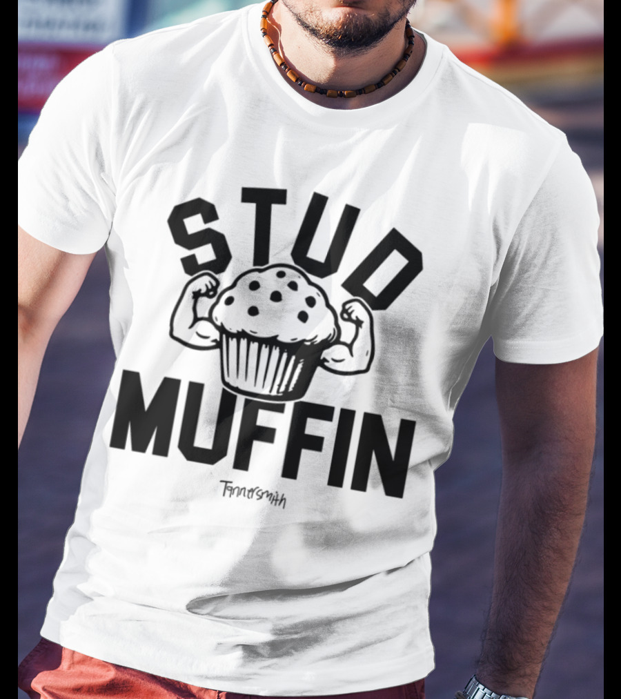 Frankie Antonelli Wearing Stud Muffin Texas A&M Aggies Football Fan Tee T-Shirt