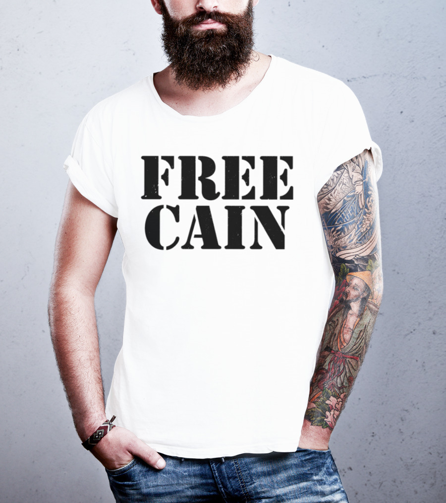 Gerald Meerschaert Free Cain UFC Fighter Advocacy T-Shirt