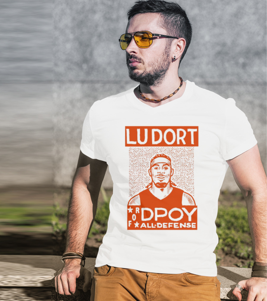 Lu Dort DPOY All Defense Basketball Player Recognition T-Shirt