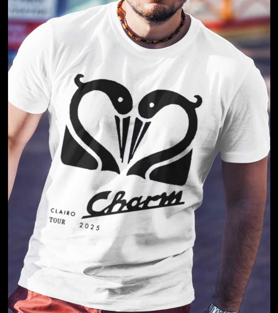 Charm Swan Europe Tour 23 Concert Aesthetic Retro Swans T-Shirt