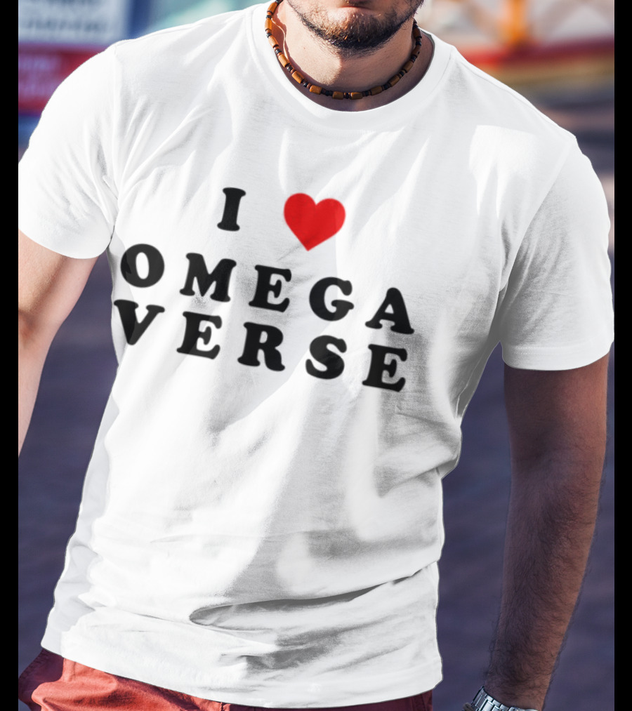 I Love Omegaverse Heart Symbol T-Shirt