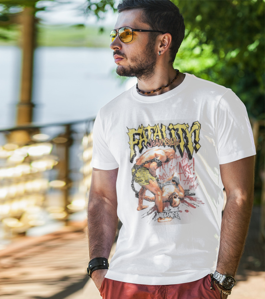 Fatality Jean Silva MMA Knockout Fight Scene T-Shirt