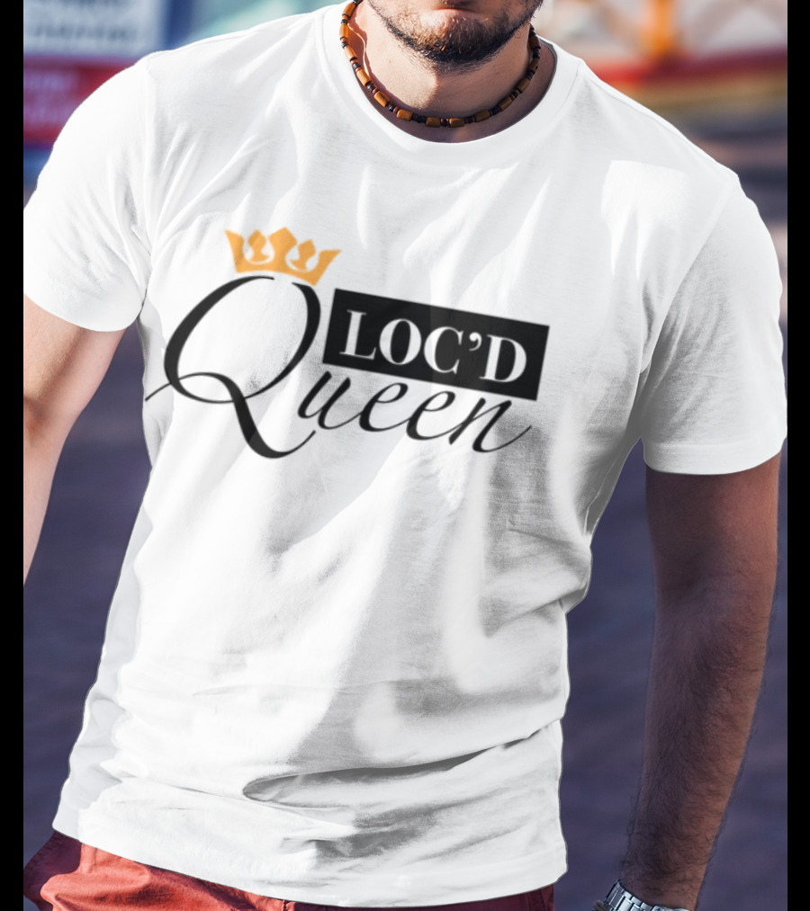 Kendra Kenshay Loc'd Queen Crown Icon T-Shirt