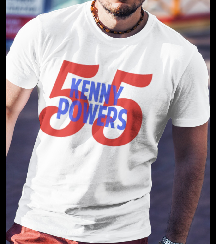 Kenny Powers 55 Retro Sports Number T-Shirt