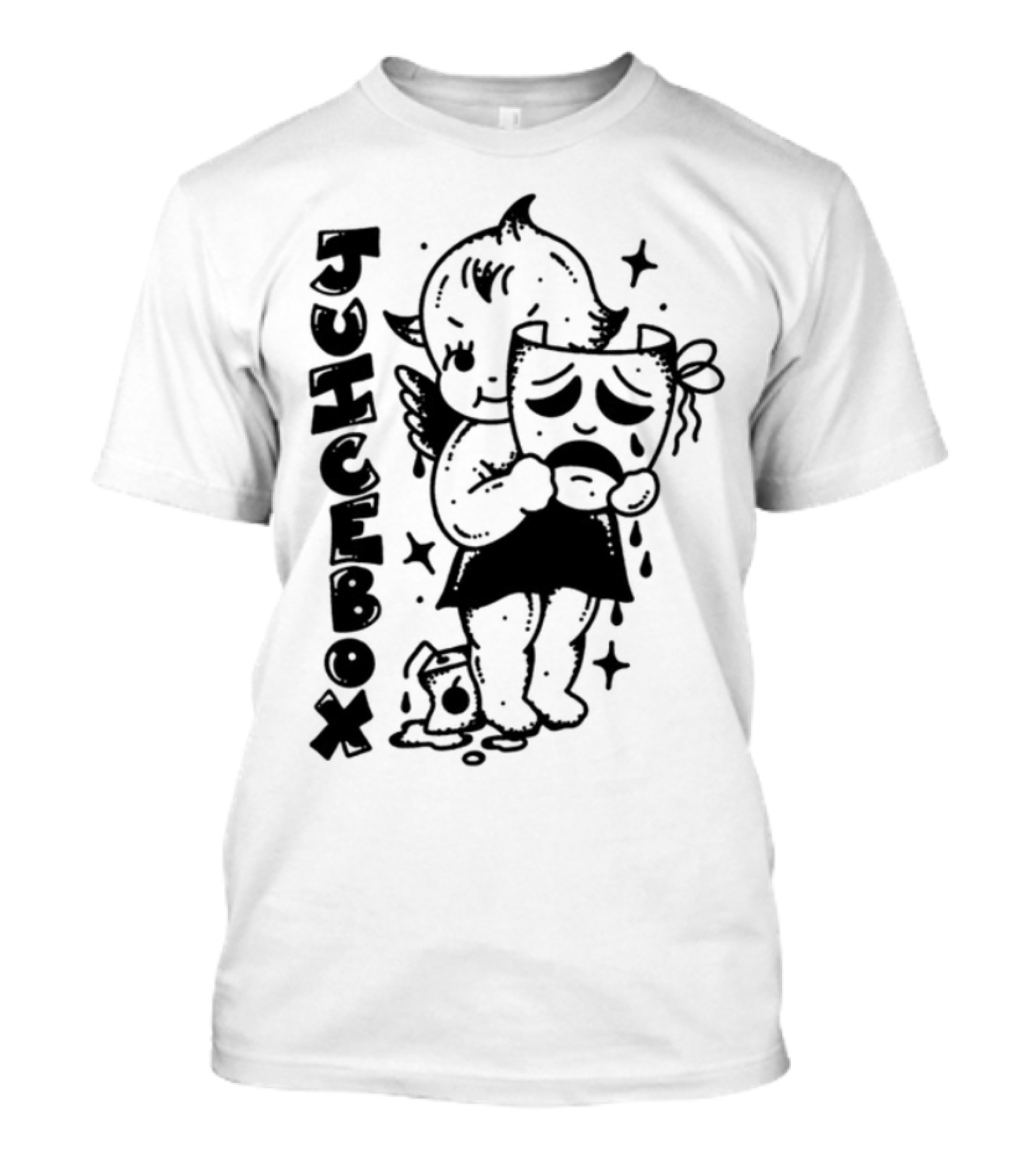 Limted Juicebox Kewpie Risky Woo Yay T-Shirt