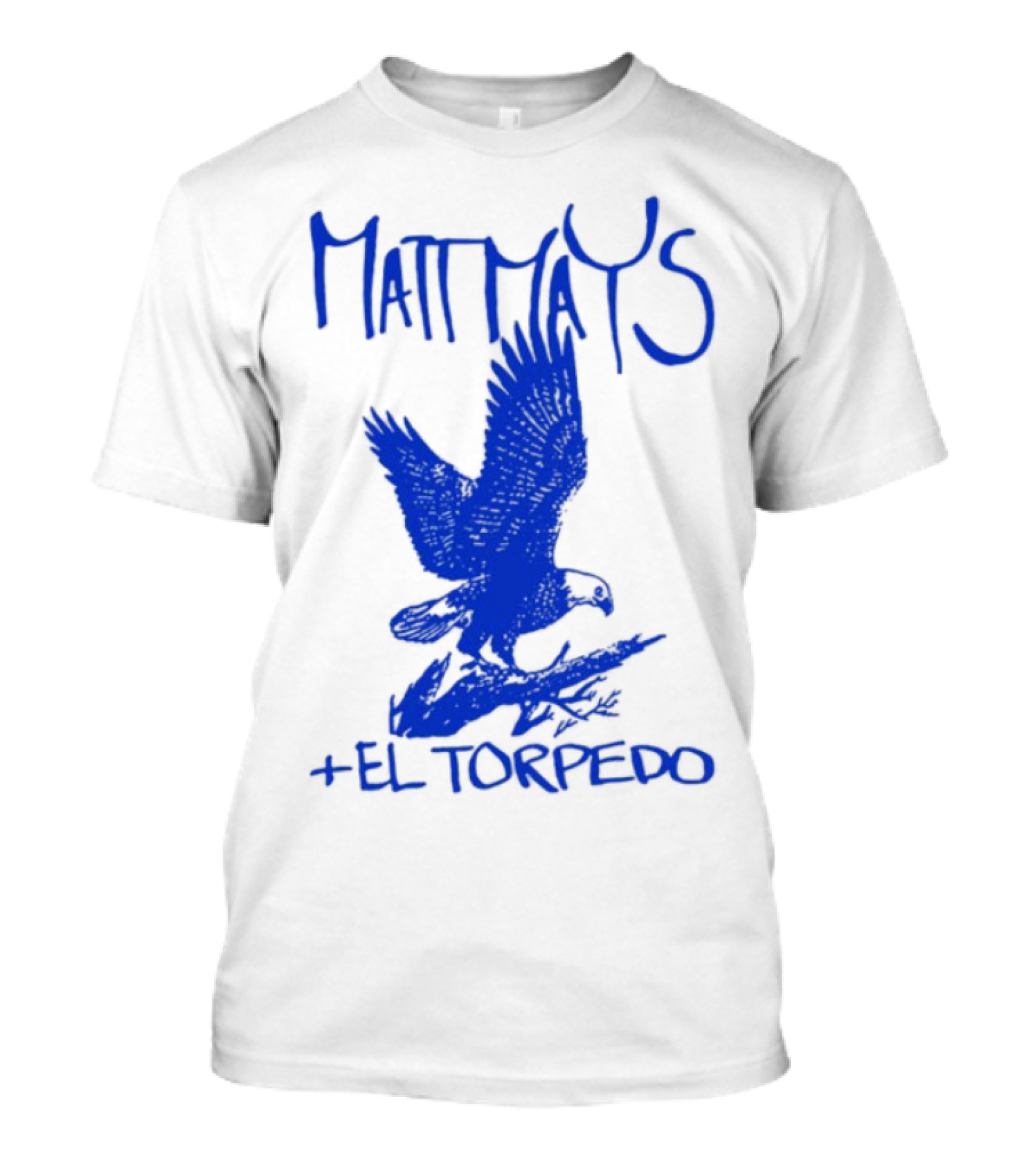 Matt Mays El Torpedo Blue Eagle Artwork T-Shirt