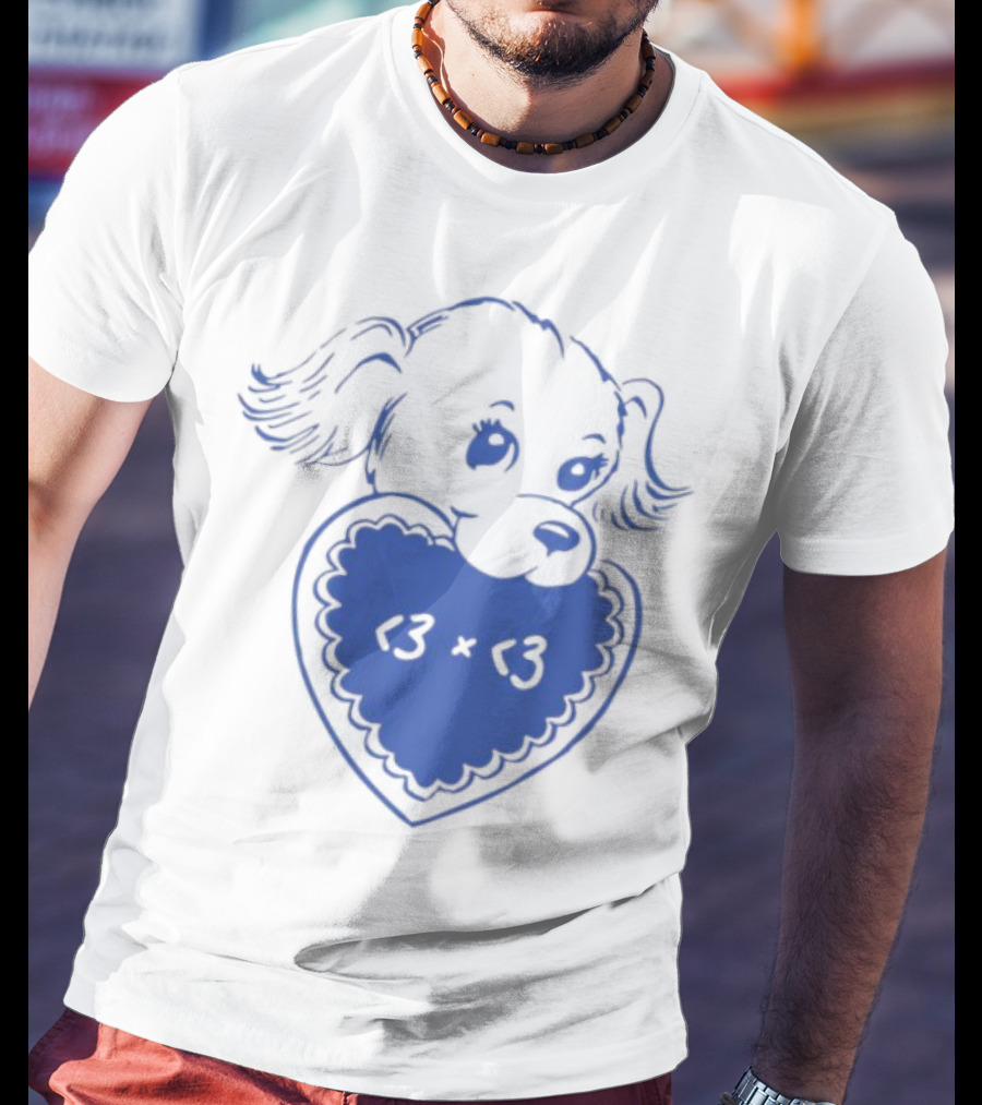 Joe Jonas Puppy Heart Love Multiplication T-Shirt