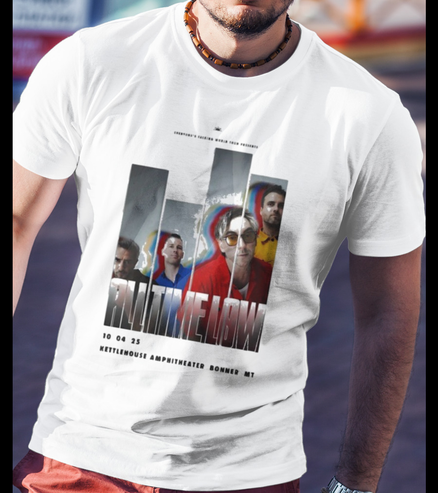 All Time Low Live 10.4.2025 KettleHouse Amphitheater Bonner MT T-Shirt