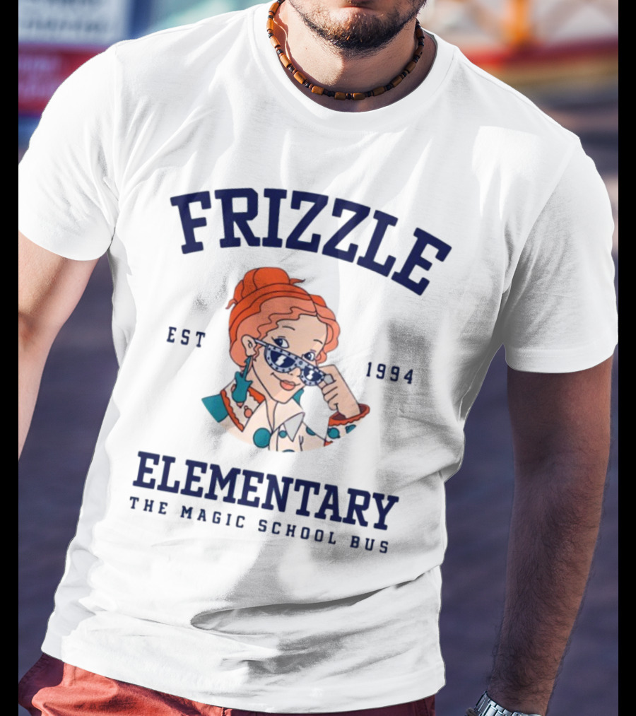 Frizzle Elementary The Magic School Bus Est 1994 Retro Style T-Shirt