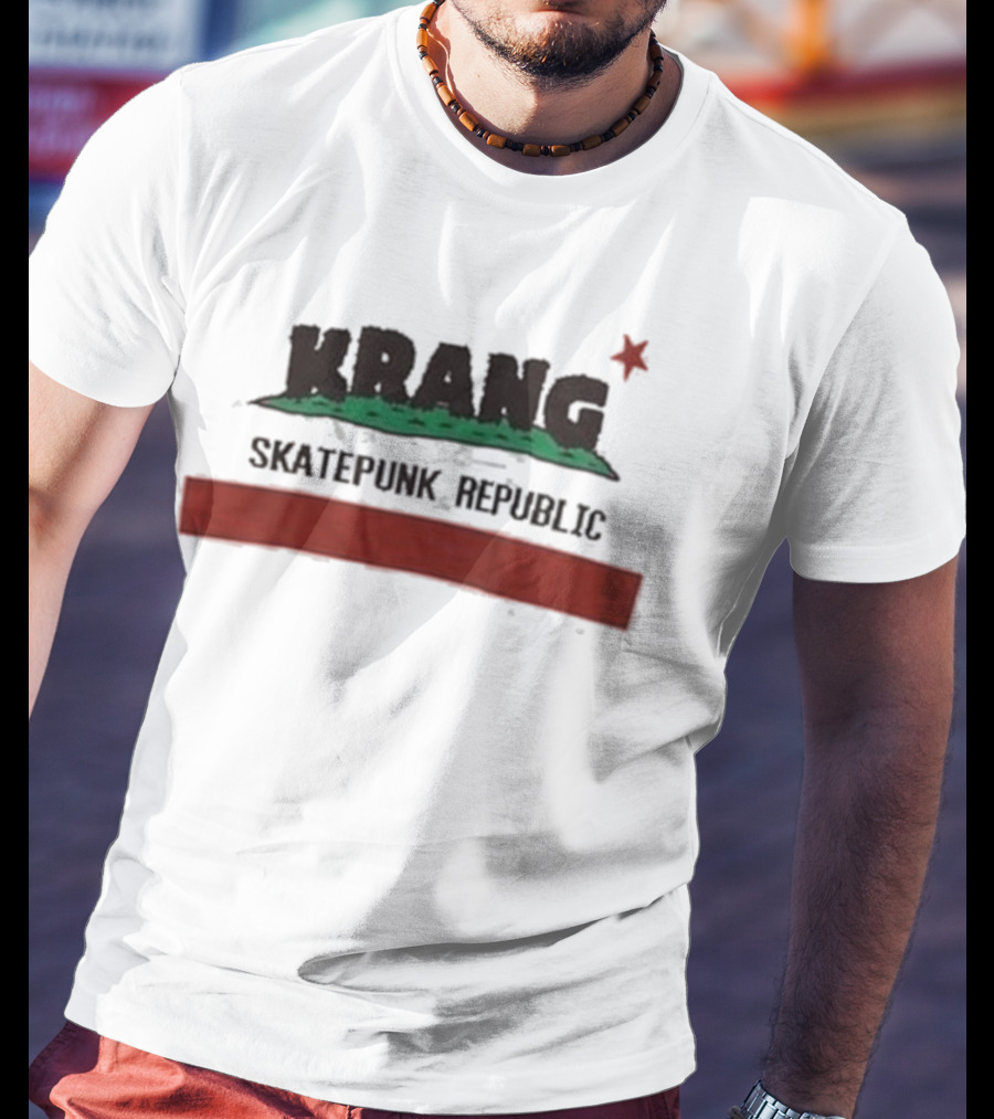 Krang Skatepunk Republic California Star T-Shirt