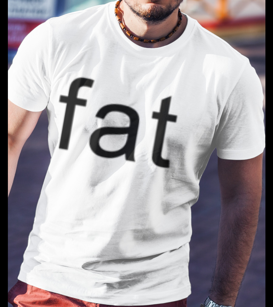 Lawrence Chaney Fat Summer Retro Bold Lettering T-Shirt