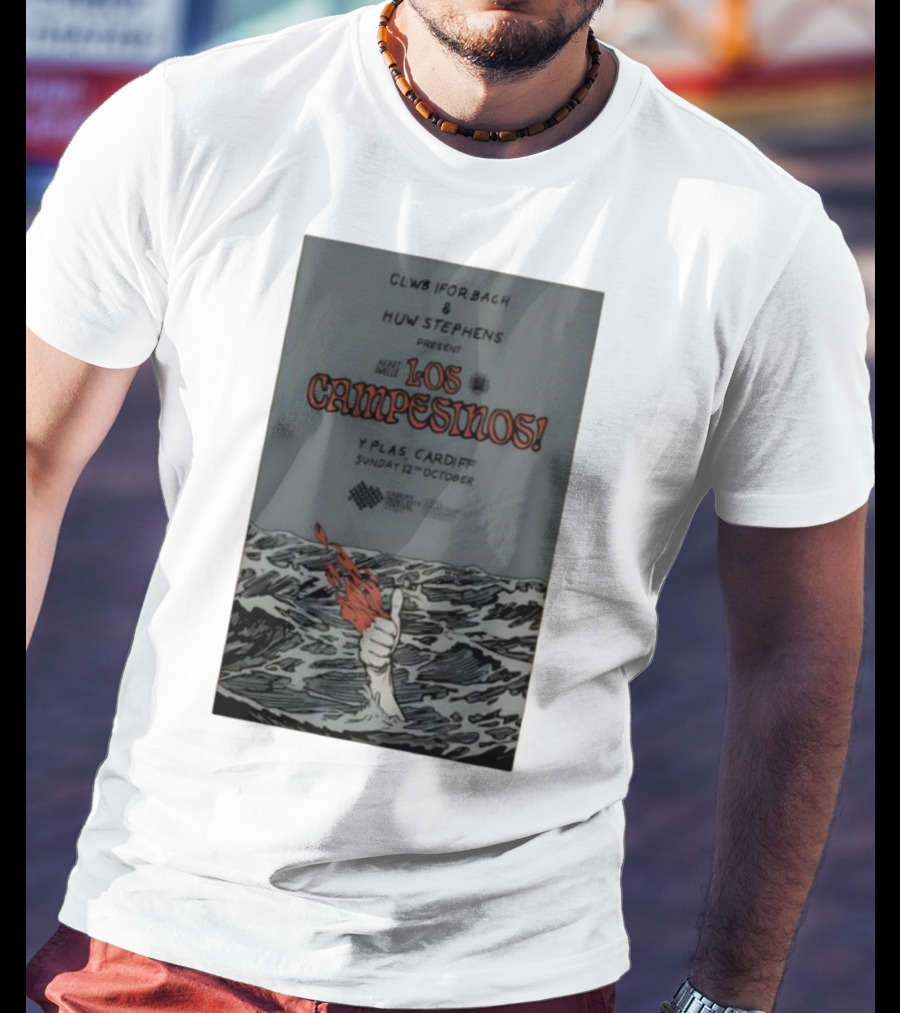 CLWB Ifor Bach Huw Stephens Present Los Campesinos Y Plas Cardiff Sunday 12th October T-Shirt