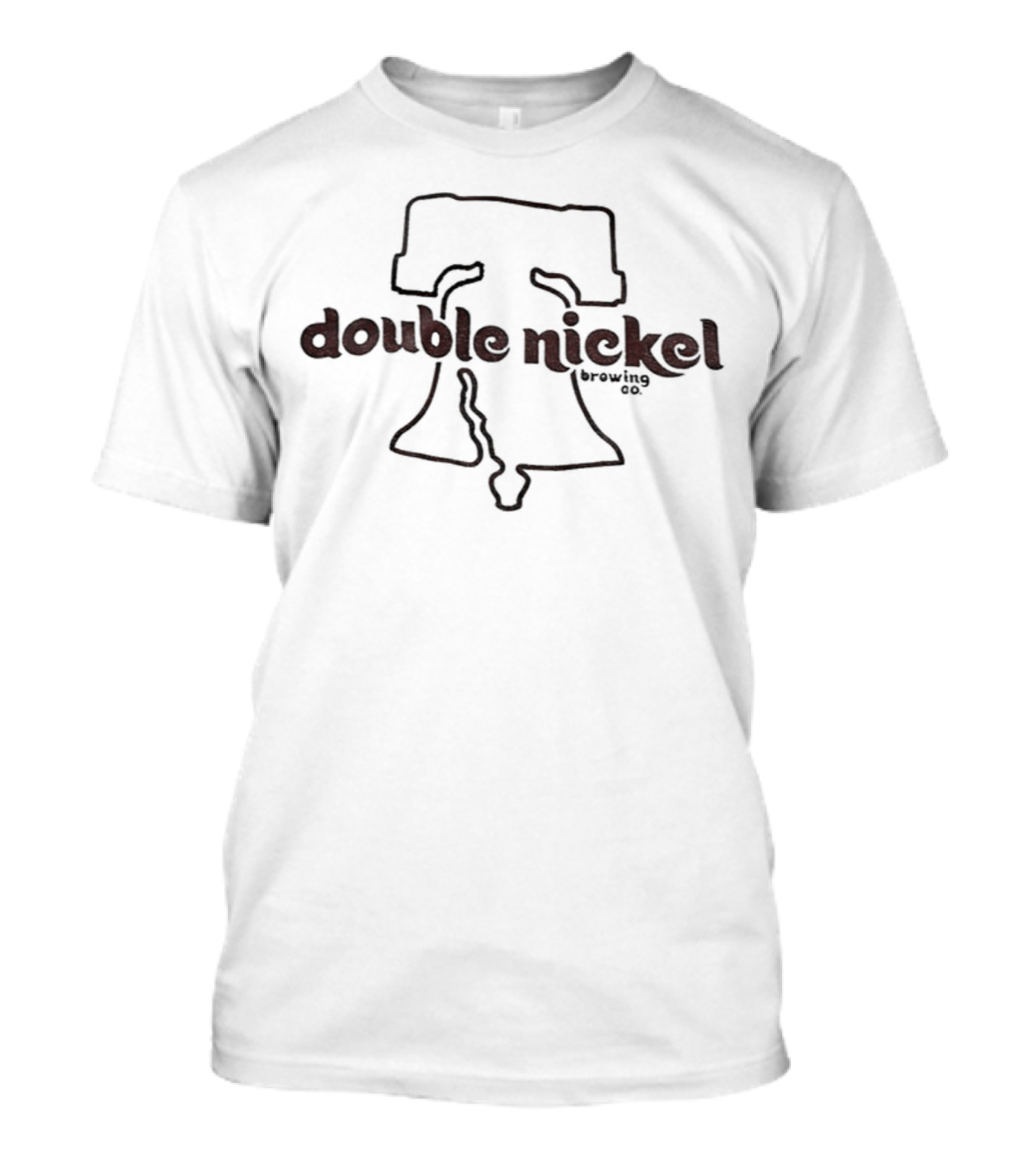 Double Nickel Red October Phillies Baseball Liberty Bell T-Shirt