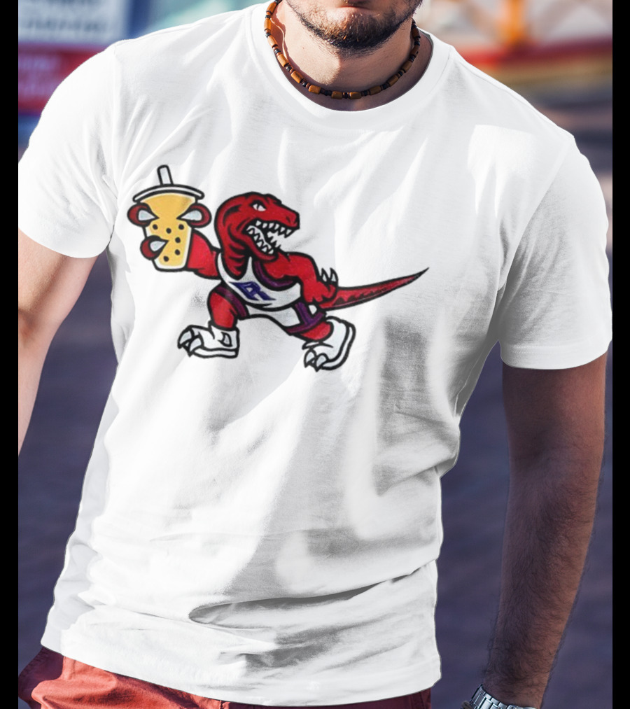 Toronto Raptors Raptor Bubble Tea NBA Basketball T-Shirt