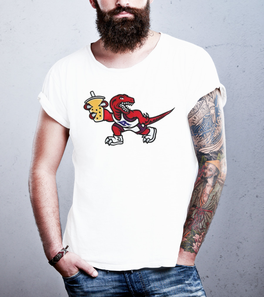 Toronto Raptors Raptor Bubble Tea NBA Basketball T-Shirt