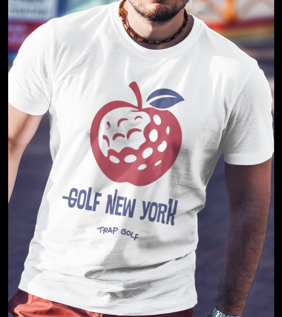 Trap Golf Apple Golf New York T-Shirt