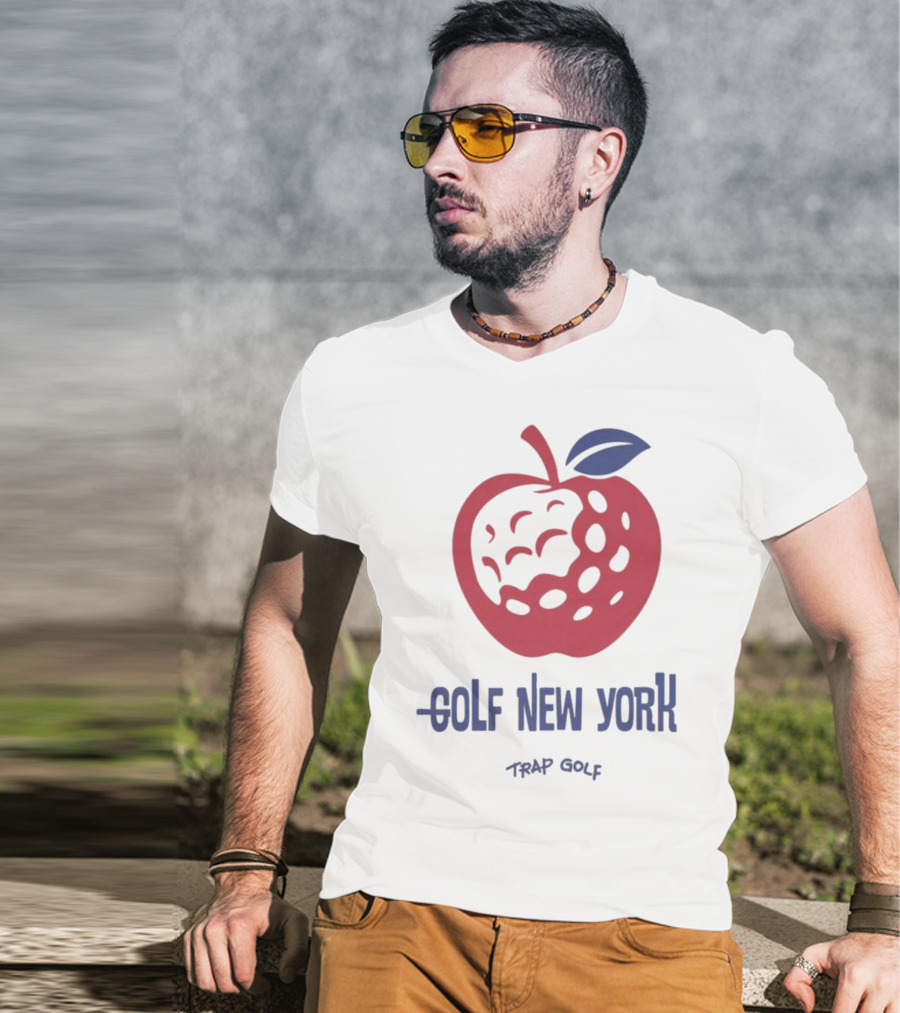 Trap Golf Apple Golf New York T-Shirt